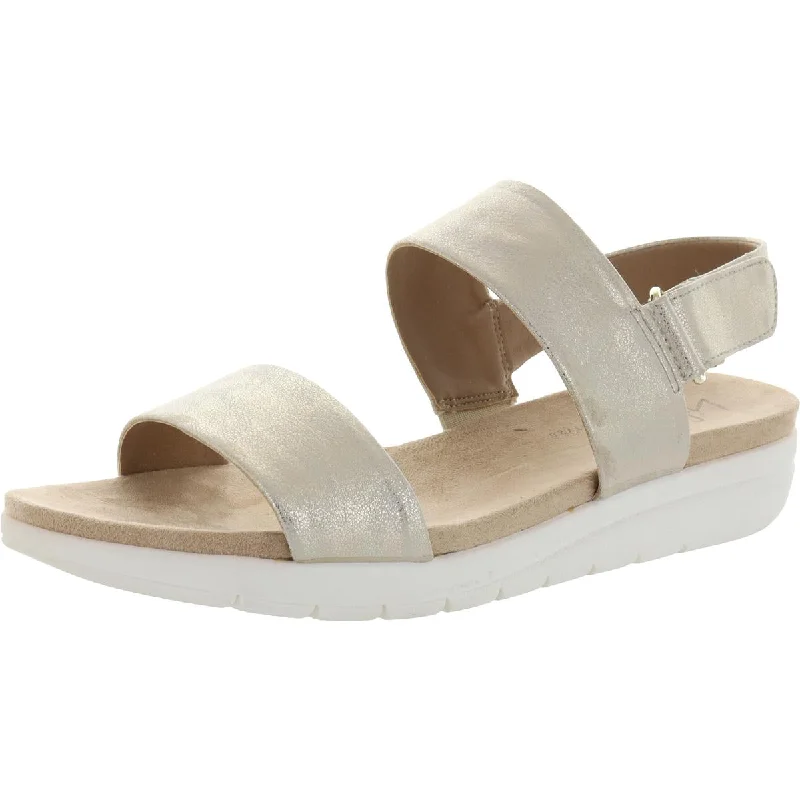 Sandals for beachside vibes-LifeStride Womens Peaceful Open Toe Ankle Strap Wedge Sandals