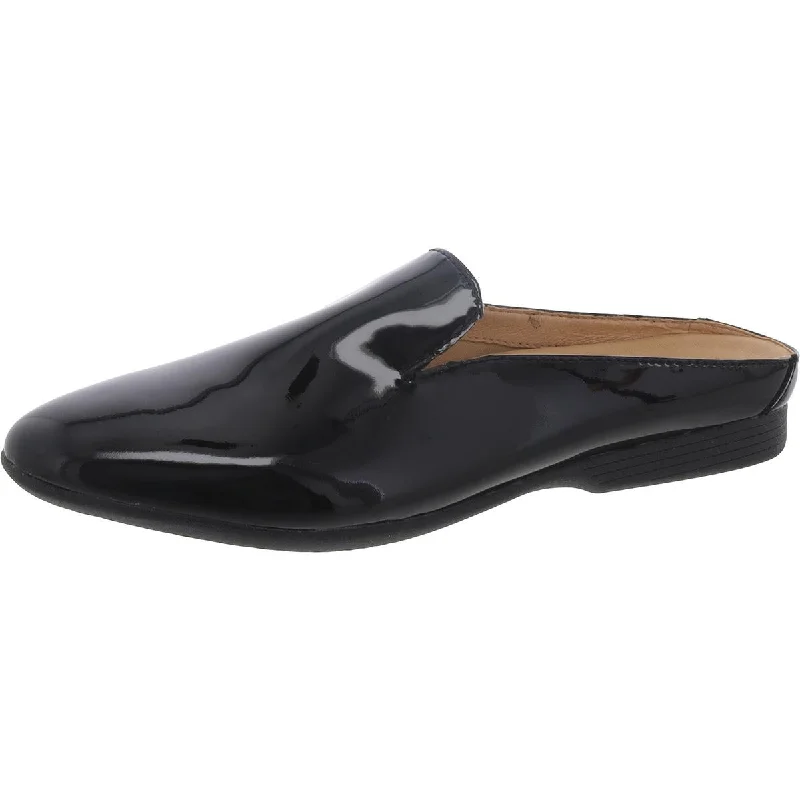 Flats for urban fashion-Dansko Womens Lexie Patent Leather Slip-On Mules