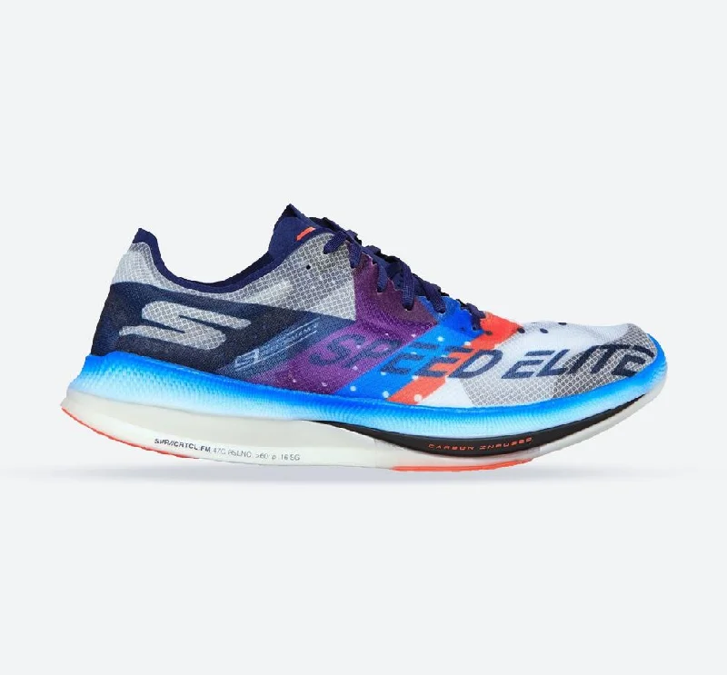 Athletic shoes with odor controlMen's Wide Fit Skechers 55221 Go Run Speed Elite Sports Sneakers