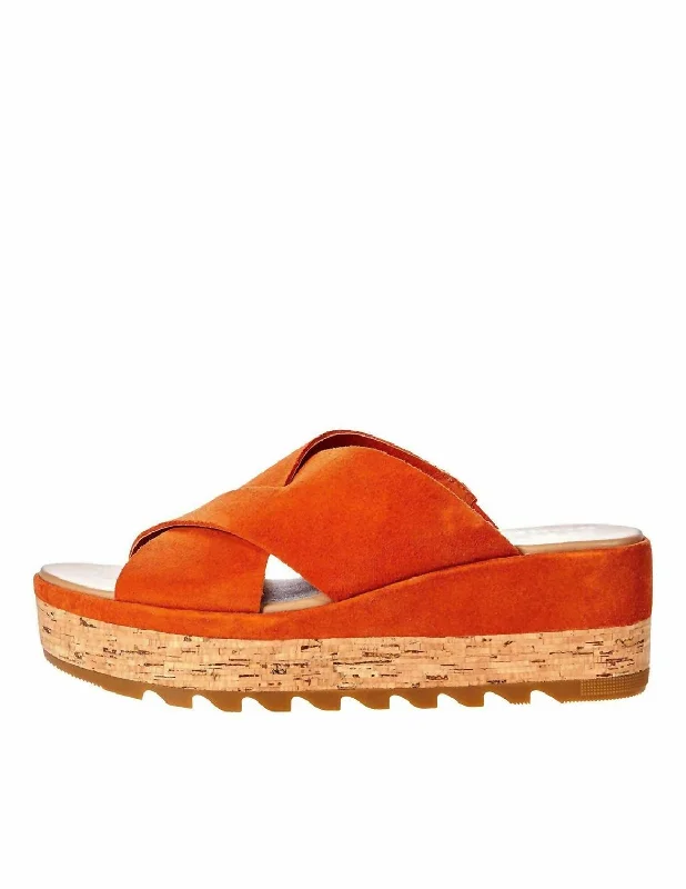 slippers for instant comfortCameron Flatform Mule In Desert Sun, Gum