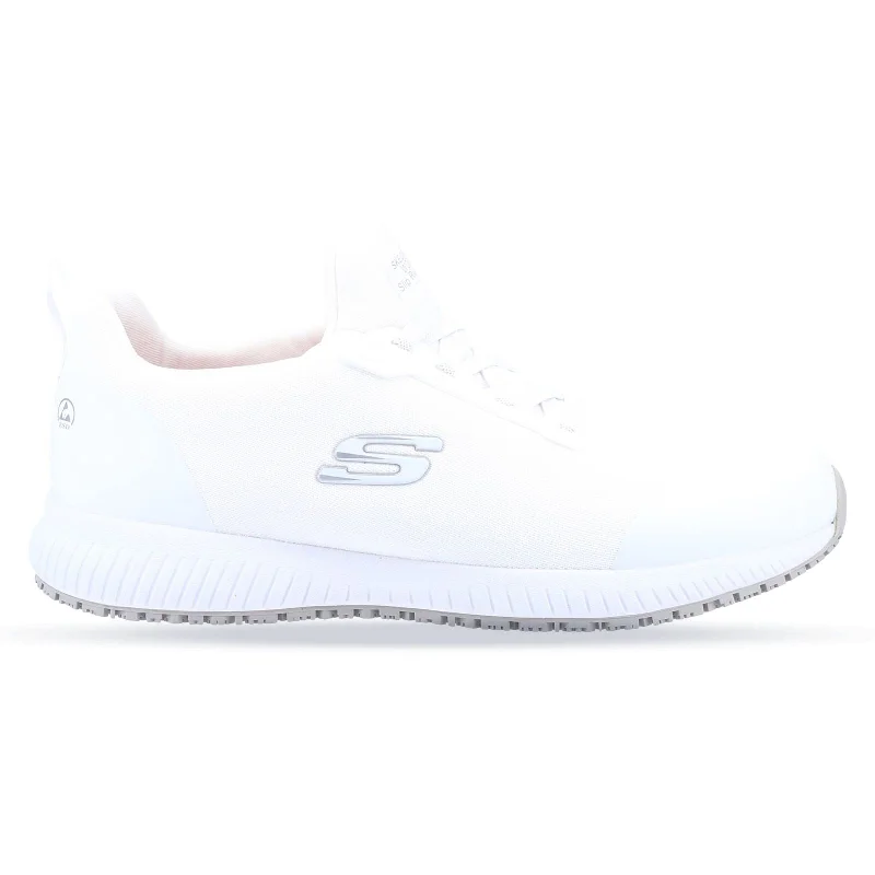 Athletic shoes with pro trainingMen's Wide Fit Skechers 200051EC Squad Sr Myton Sneakers - White