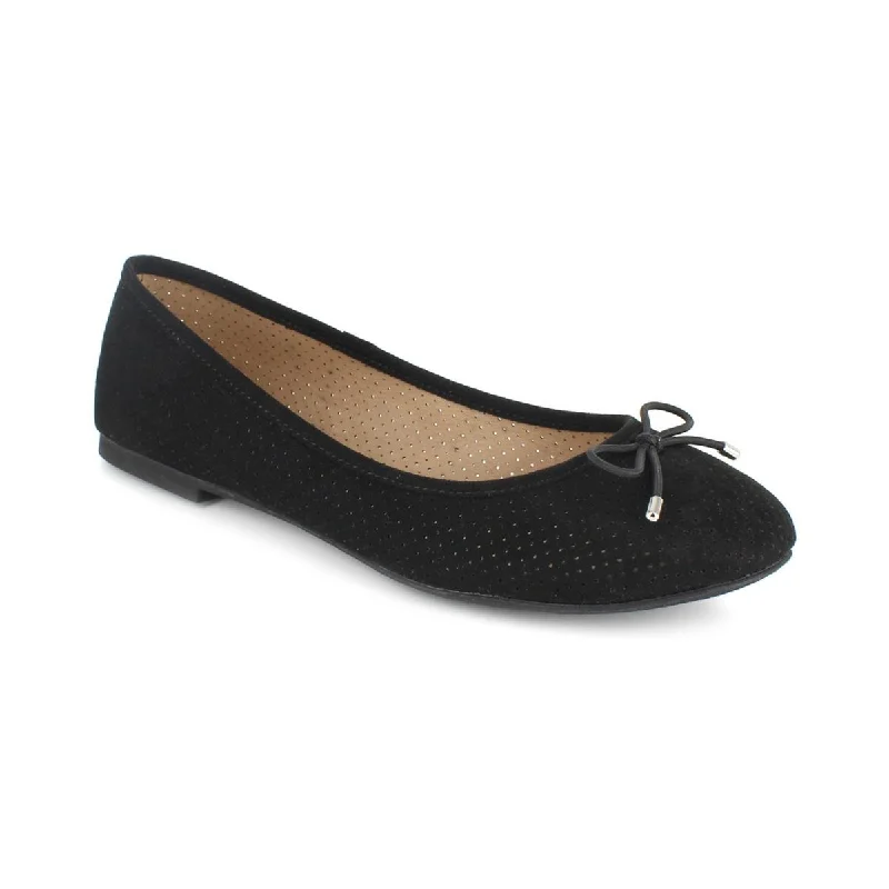 Flats with apron design-Esprit Womens Orly Perforated Slip On Flats