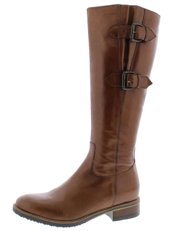 Tamro Spice Womens Leather Tall Knee-High Boots