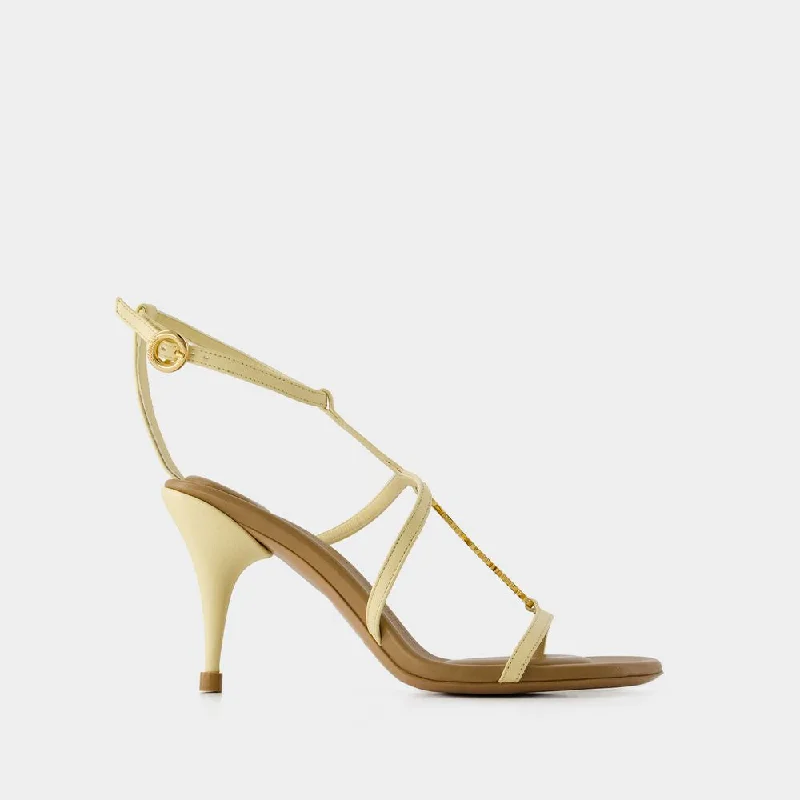 Minimalist sandals for casual wear-JACQUEMUS Pralu Mini Sandals