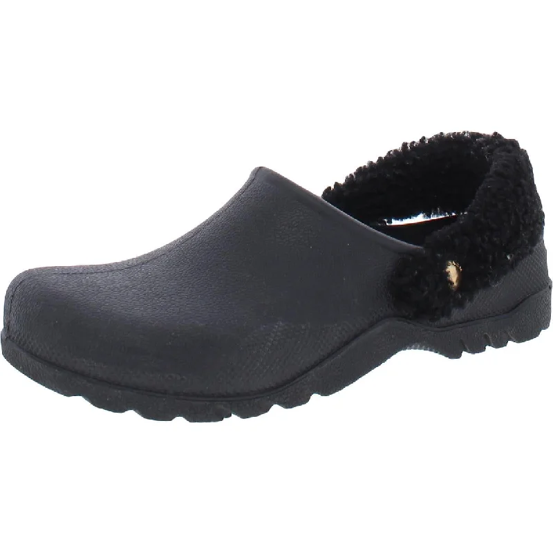 Flats for book club-Coach Womens Lola Laceless Slip On Clogs