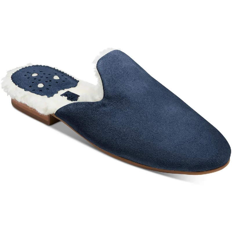 Flats for music festival-Jack Rogers Womens Delaney Cozey Mule Suede Mules