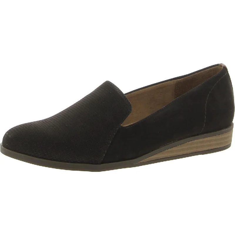 Flats with elastic feel-Dr. Scholl's Shoes Womens Devyn Slip On Wedge Moccasins