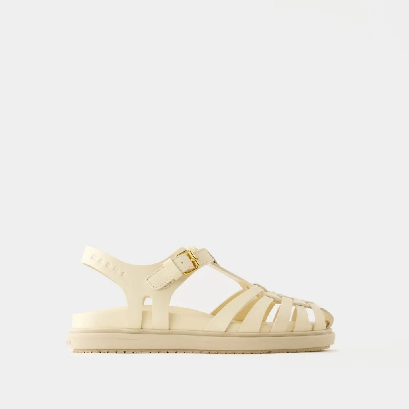 Sandals for casual summer trips-MARNI Chic Women's Mini Sandals for SS24