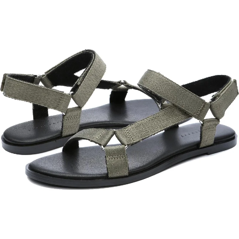 Sandals with grippy soles-Sanctuary Womens Sway Strappy Ankle Flat Sandals