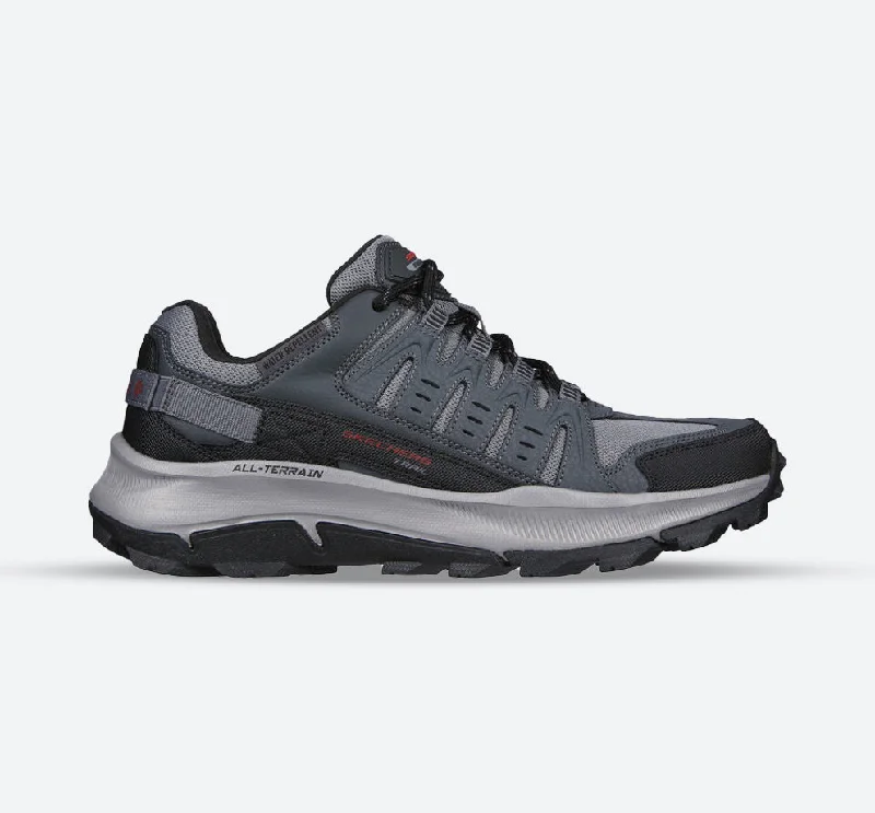 Athletic shoes with youth leaguesMen's Wide Fit Skechers 237501 Equalizer 5.0 Trail-Solix Walking Sneakers - Charcoal/Black