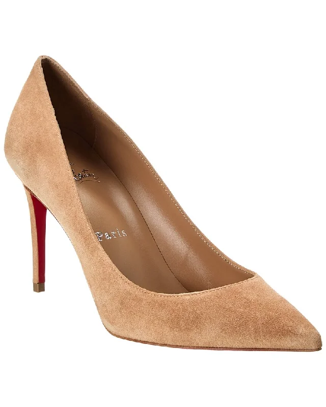 Christian Louboutin Kate 85 Suede Pump