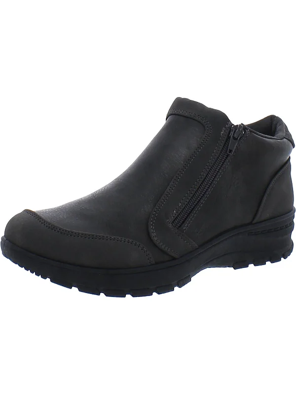 How to wear ankle boots with capes-boots for active wear-JOVI Womens Double Zipper Ankle Boots