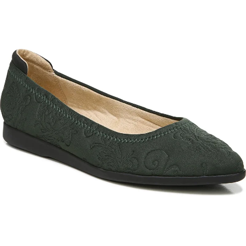 Flats with quilted design-LifeStride Womens  Angelina Slip On Moccasins