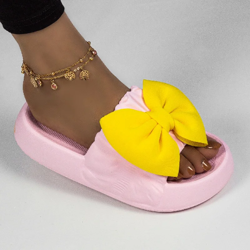 slippers with airy footingManzia knot slipper