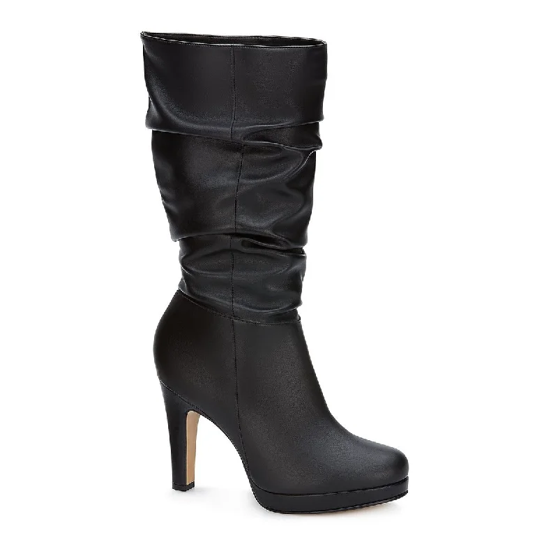 Andrea High Heel Tall Slouch Boots