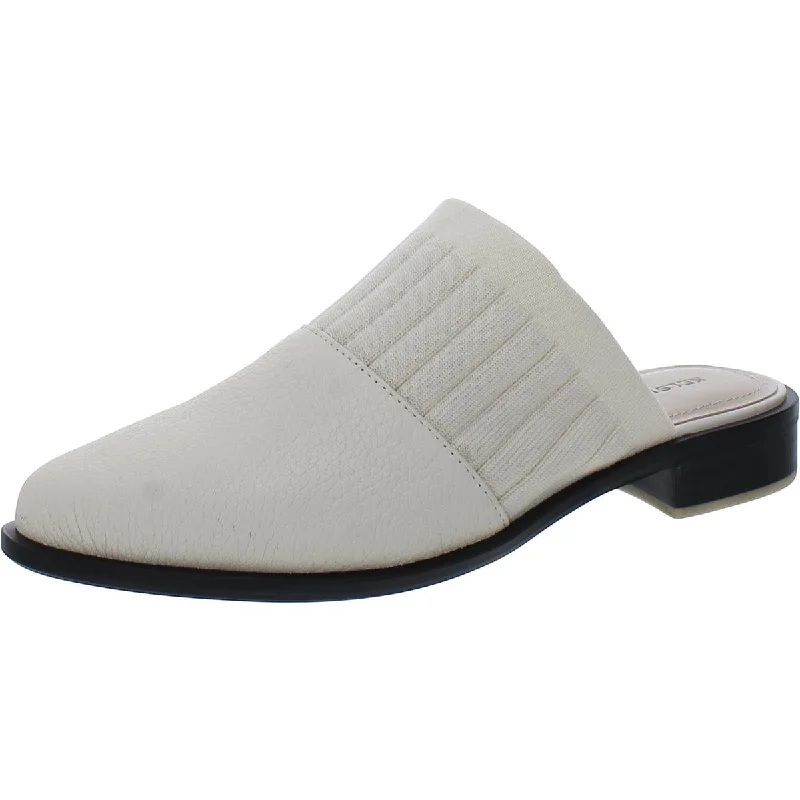 Flats for warm evening-Kelsi Dagger Brooklyn Womens Auroratk Leather Slip On Mules