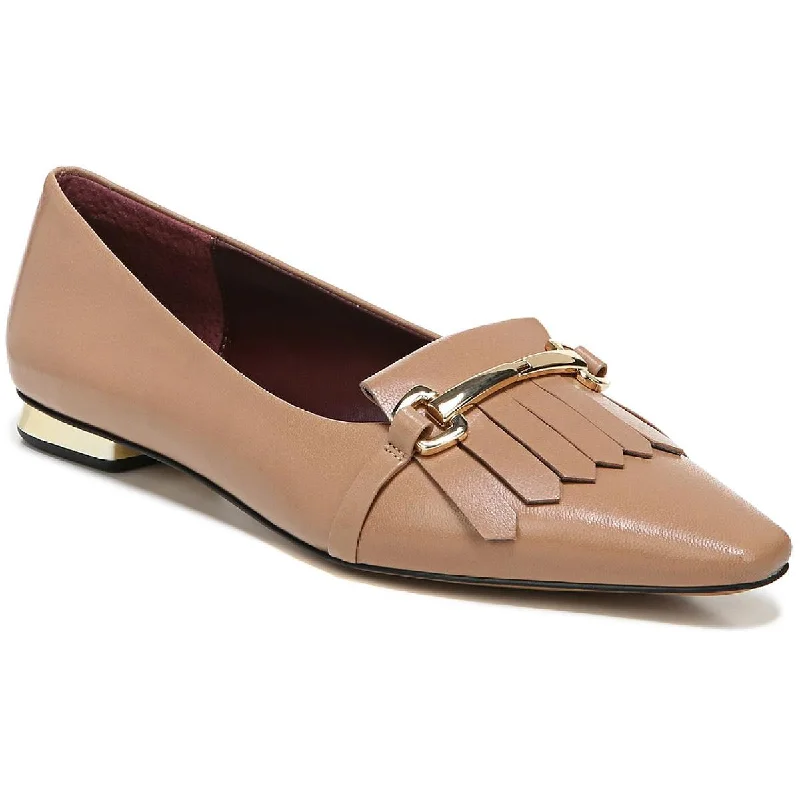 Flats for dry climate-Franco Sarto Womens Rina Fold-Over Slip On Ballet Flats