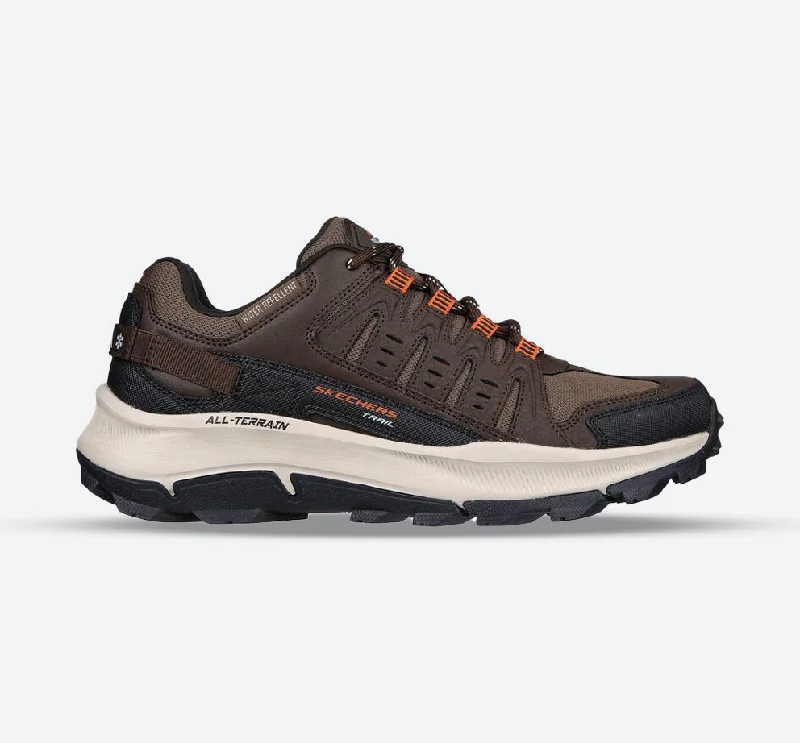 Athletic shoes with pro trainingMen's Wide Fit Skechers 237501 Equalizer 5.0 Trail-Solix Walking Sneakers - Brown/Orange