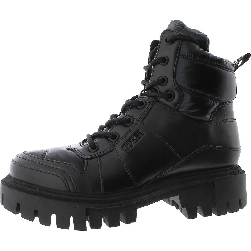 Tisley Womens Ankle Combat & Lace-up Boots