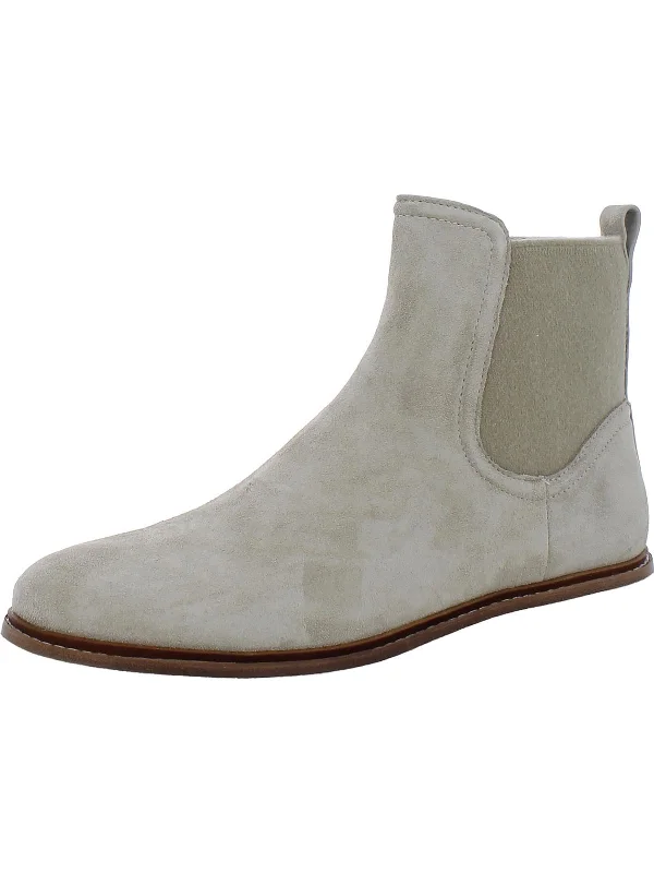 Rue Womens Wool Blend Chelsea Boots