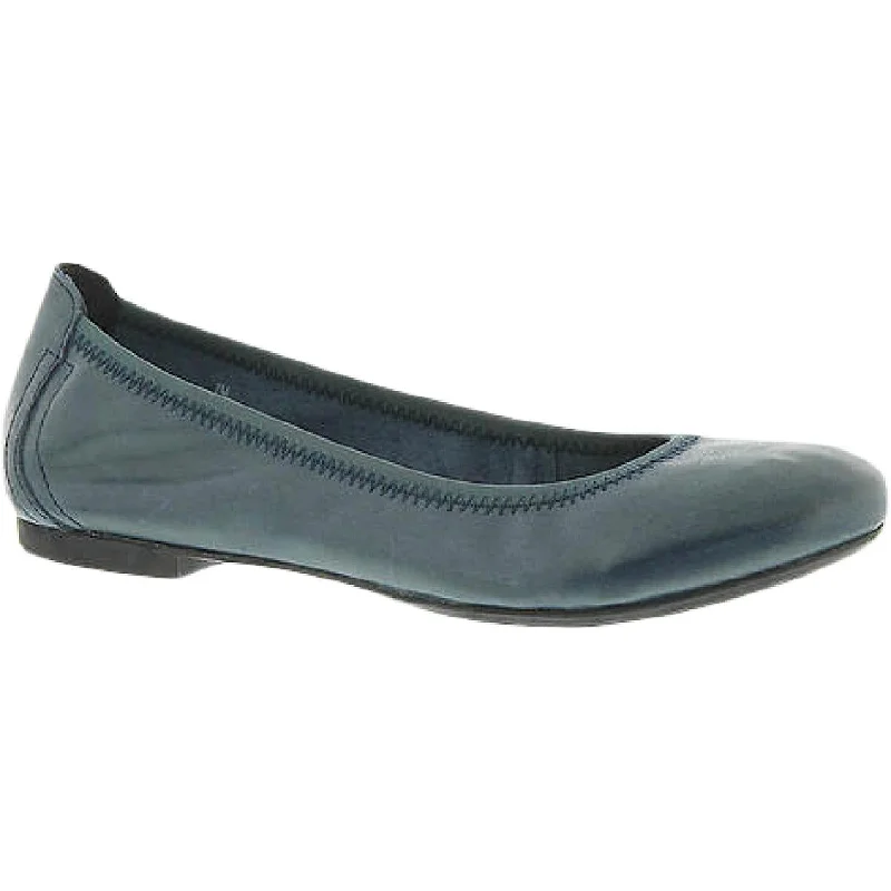 Flats for hamlet vibe-Born Womens Julianne Leather Slip On Ballet Flats