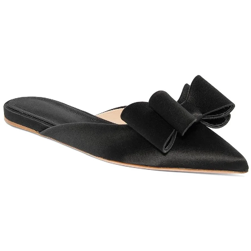 Flats with low heel-Gambattista Valli Womens POP Leather Slip-On Mules