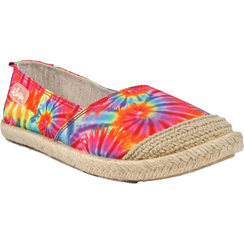 Flats with rubber design-Sugar Womens Evermore Padded Insole Flats Espadrilles