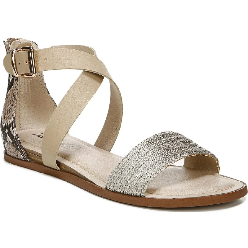 Sandals for warm beach nights-LifeStride Womens Riley Flat Sandals