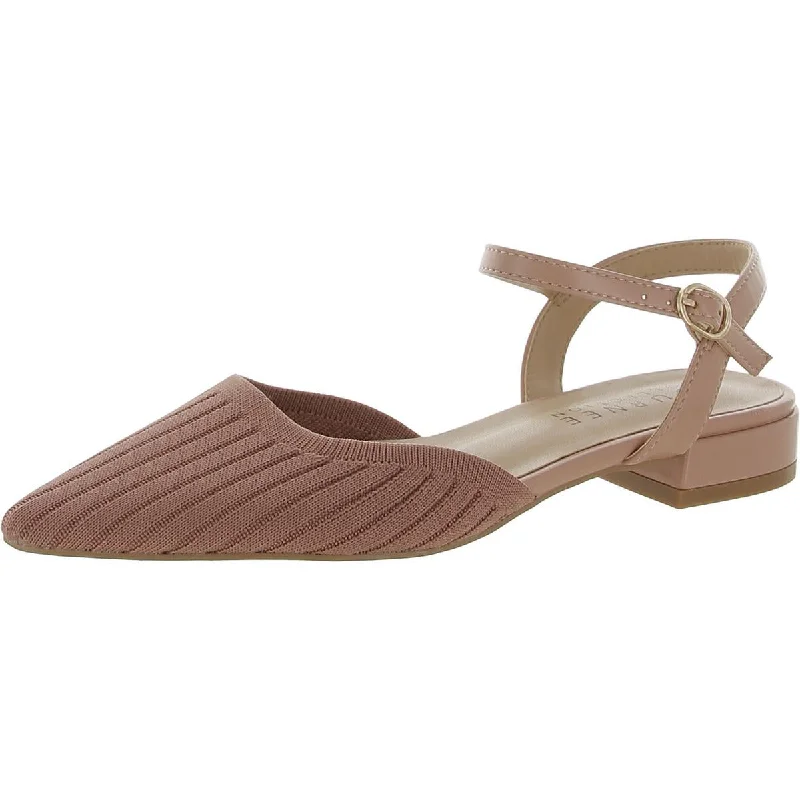 Flats with perforated style-Journee Collection Womens Ankle Flat Ankle Strap