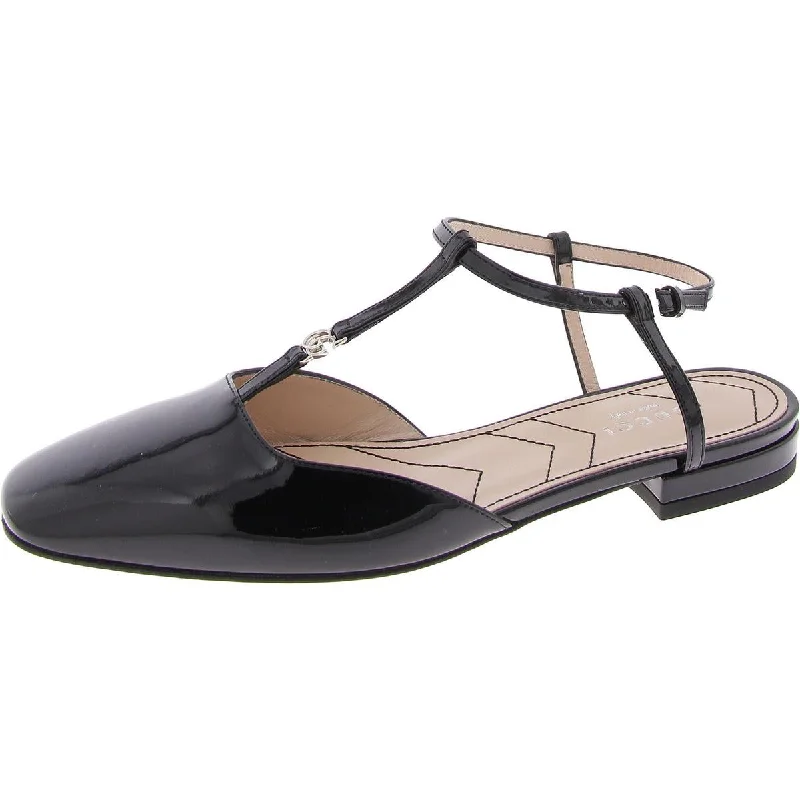 Flats for gala night-Gucci Womens Slip On Square Toe Ballet Flats