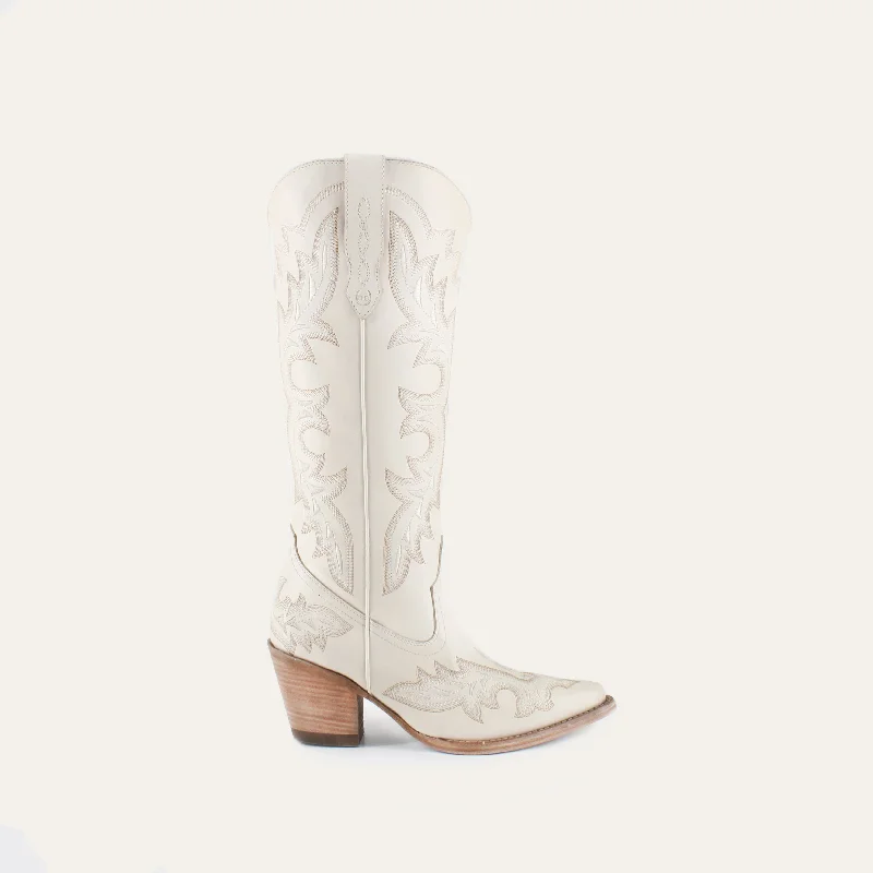 Samira Leather Cowgirl Boots - Chic Western Style & Comfort By Buck & Brana sam